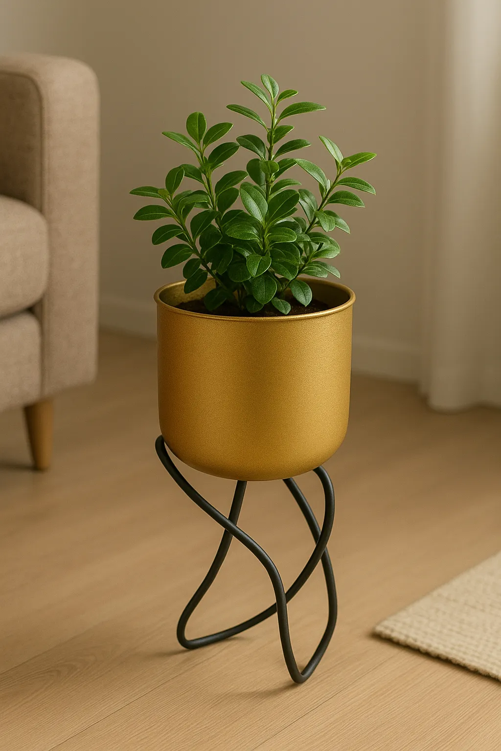 Brass Planter