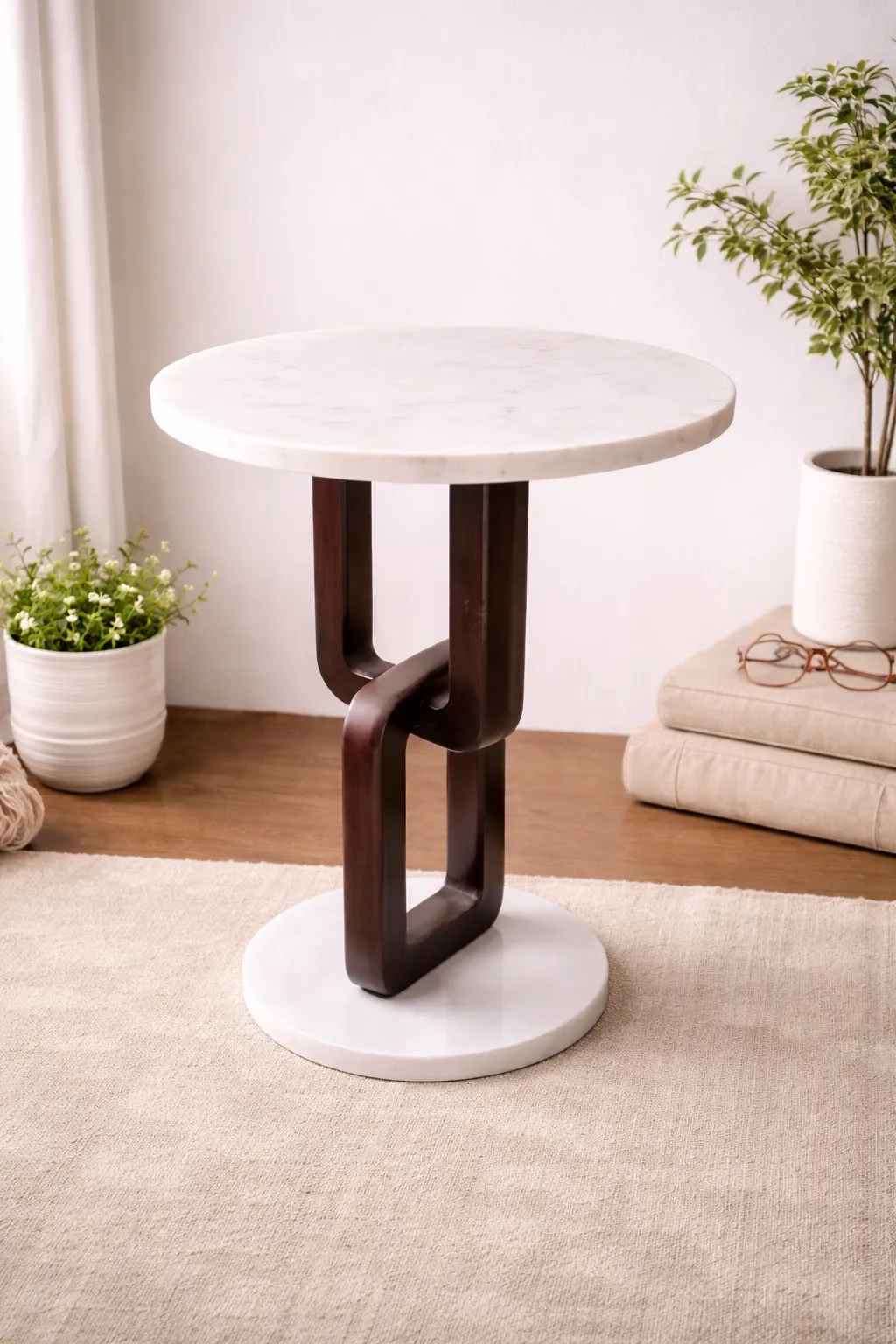 Marble Wooden Table