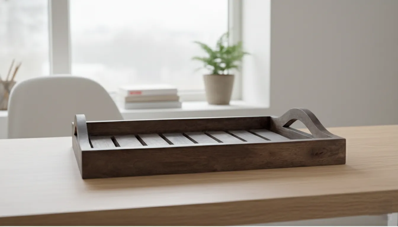 Wooden Empty Tray