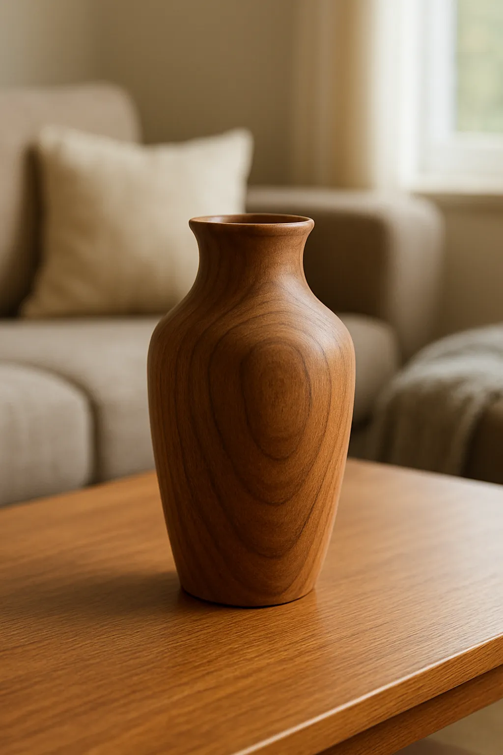 Wooden Vases