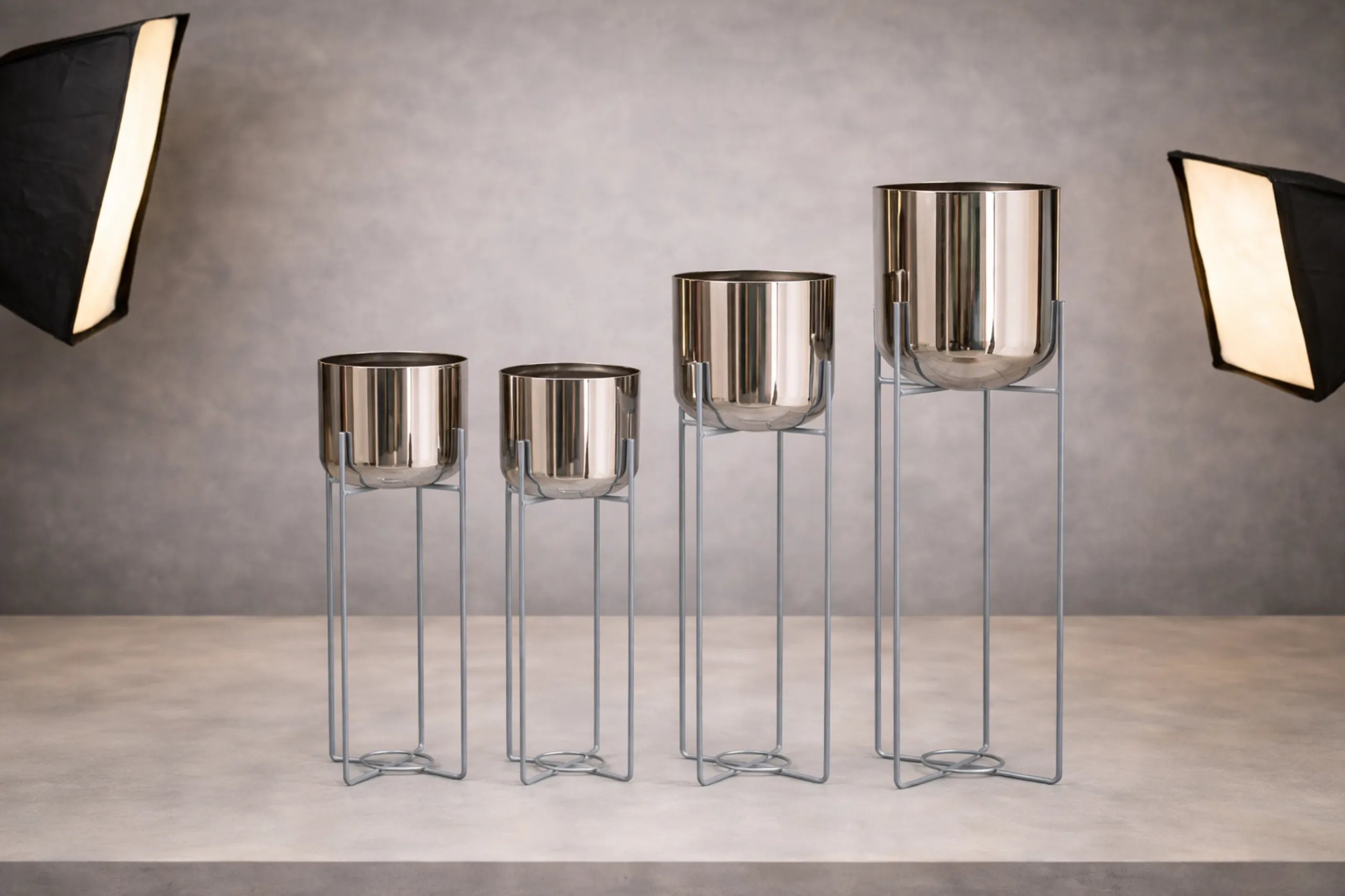 Fancy Planters Set Of 3